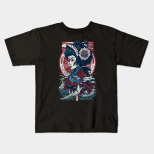 Gothic Geisha Kids T-Shirt